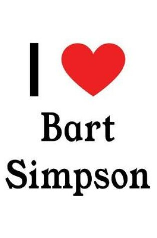 Cover of I Love Bart Simpson