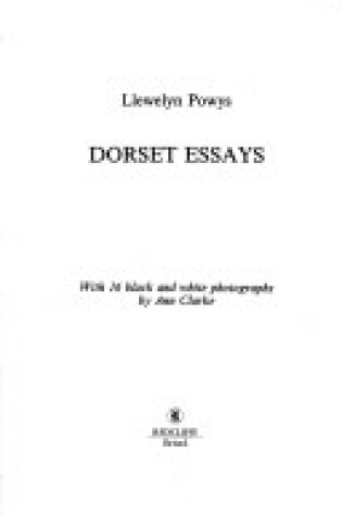 Cover of Dorset Essays