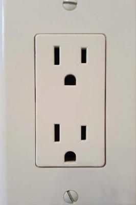 Book cover for Funny Journal Humor Electrical Outlet