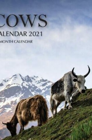 Cover of Cows Calendar 2021