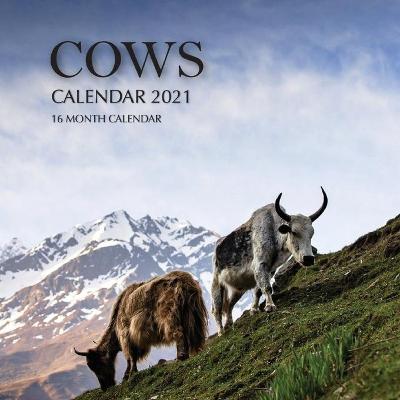 Book cover for Cows Calendar 2021