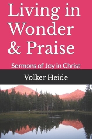 Cover of Living in Wonder & Praise