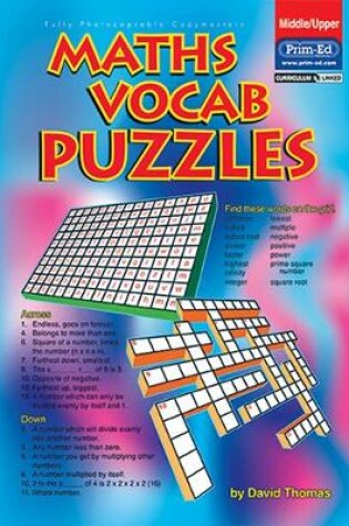 Cover of Maths Vocab Puzzles