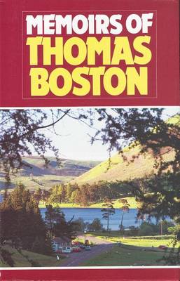 Book cover for Memoirs of Thomas Boston