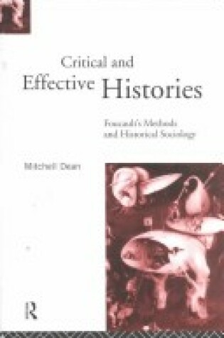 Cover of Critical and Effective Histories