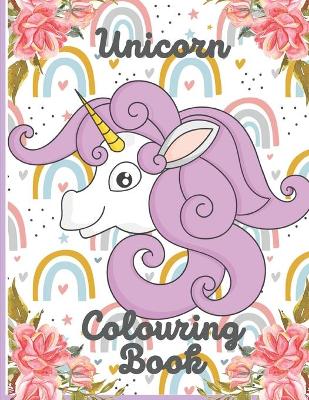 Book cover for Unicorn Colouring Book