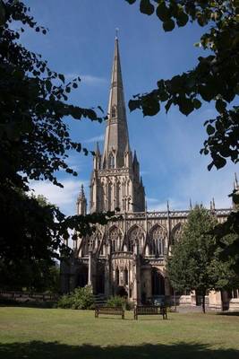 Book cover for View of Holy Mary Cathedral in Redcliffe England