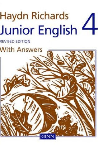 Cover of Haydn Richards Junior English Book 4 With Answers (Revised Edition)