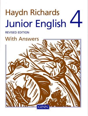 Cover of Haydn Richards Junior English Book 4 With Answers (Revised Edition)