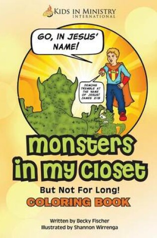 Cover of Monsters in My Closet COLORING BOOK