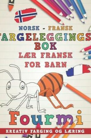 Cover of Fargeleggingsbok Norsk - Fransk I L