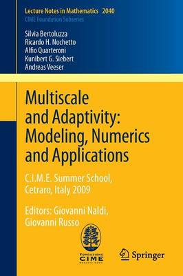 Book cover for Multiscale and Adaptivity: Modeling, Numerics and Applications