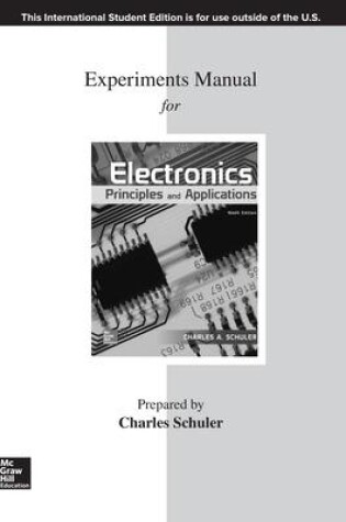 Cover of ISE Experiments Manual for Electronics: Principles & Applications