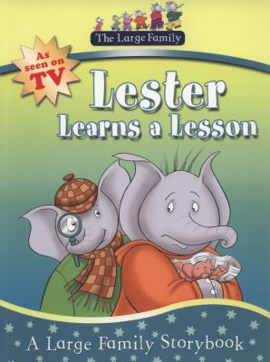 Book cover for Large Family: Lester Learns A Lesson