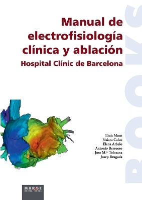 Book cover for Manual de electrofisiología clínica y ablación