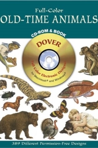 Cover of Full-Color Old-Time Animals CD-ROM