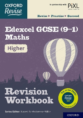 Book cover for Oxford Revise: Edexcel GCSE (9-1) Maths Higher Revision Workbook