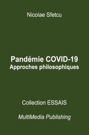 Cover of Pandemie COVID-19 - Approches philosophiques