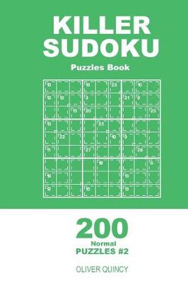 Book cover for Killer Sudoku - 200 Normal Puzzles 9x9 (Volume 2)