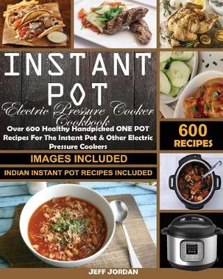 Book cover for Instant Pot Electric Pressure Cooker Cookbook
