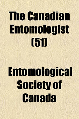 Book cover for The Canadian Entomologist (51)