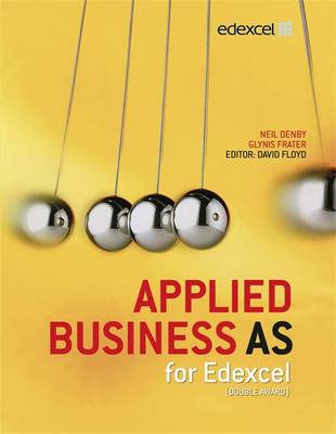 Book cover for Applied Business AS for Edexcel Double Award