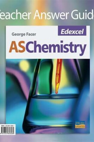 Cover of Edexcel as Chemistry Teacher Answer Guide