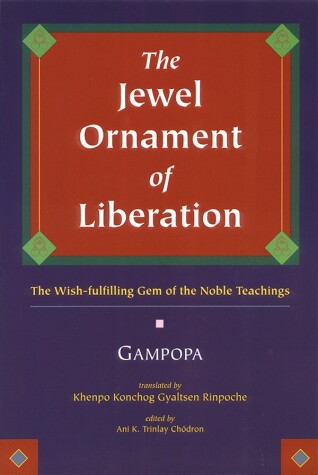 Book cover for The Jewel Ornament of Liberation