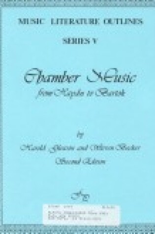 Cover of Chamber Music