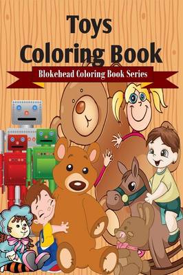 Book cover for Toys Coloring Book