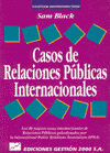 Book cover for Casos de Relaciones Publicas Internacionales