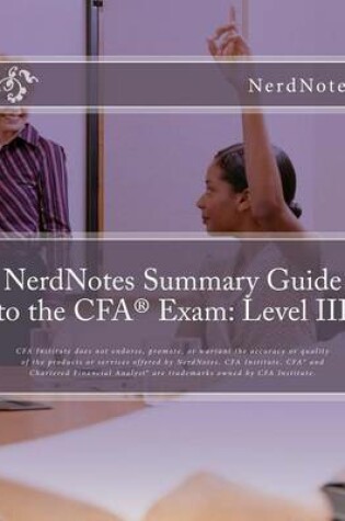 Cover of Nerdnotes Summary Guide to the Cfa(r) Exam