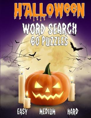 Book cover for Halloween Word Search