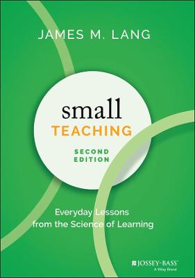 Book cover for Small Teaching