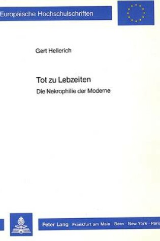 Cover of Tot Zu Lebzeiten