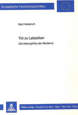 Cover of Tot Zu Lebzeiten