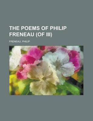 Book cover for The Poems of Philip Freneau (of III) Volume II