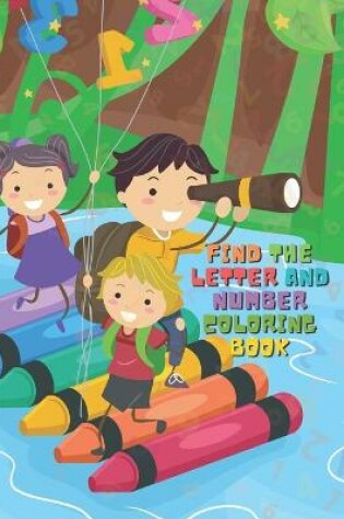 Cover of Find The Letter and Number Coloring Book