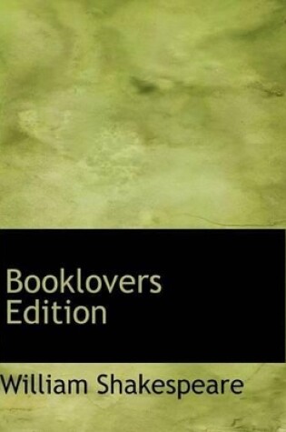 Cover of Booklovers Edition