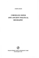 Book cover for Cornelius Nepos & Ancient Political Biography