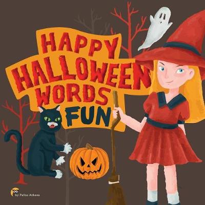 Book cover for Happy Halloween Words Fun