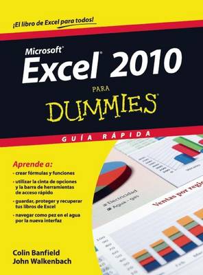 Cover of Excel 2010 Para Dummies Guia Rapida