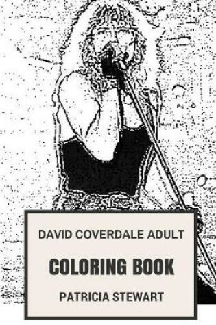 Cover of David Coverdale Adult Coloring Book