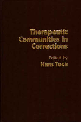 Book cover for Therapeutic Communities in Corrections