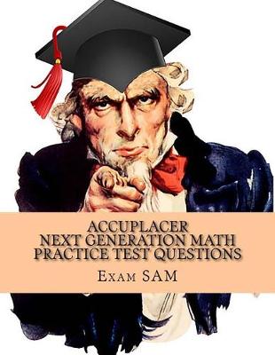 Book cover for Accuplacer Next Generation Math Practice Test Questions