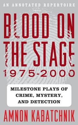Cover of Blood on the Stage, 1975-2000