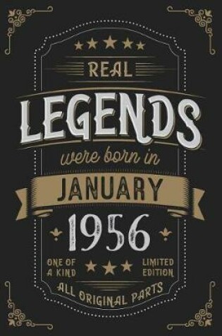 Cover of Real Legendes were born in Januar 1956