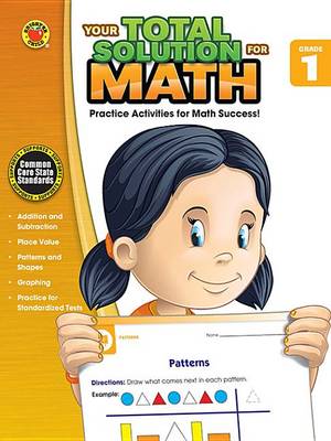 Book cover for Your Total Solution for Math, Grade 1
