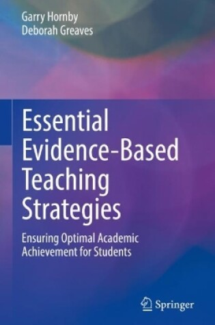 Cover of Essential Evidence-Based Teaching Strategies