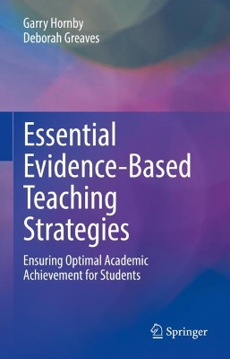 Book cover for Essential Evidence-Based Teaching Strategies